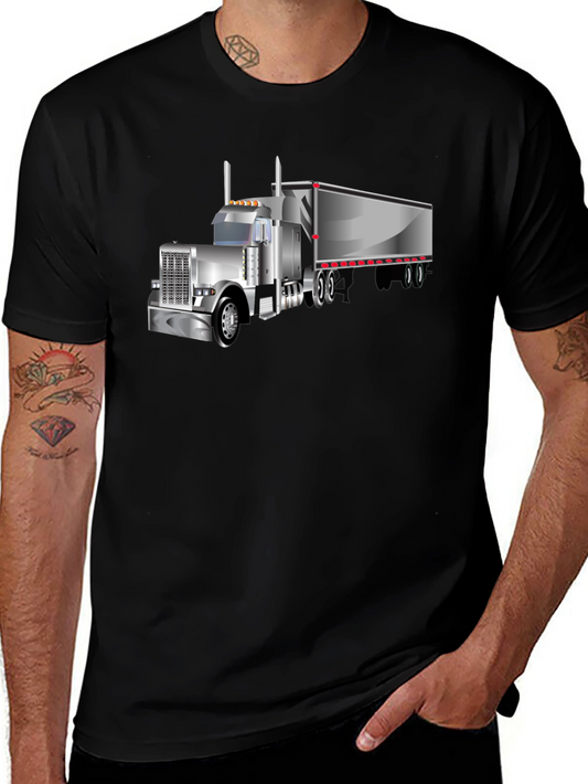 Truck Graphic Black T-Shirt