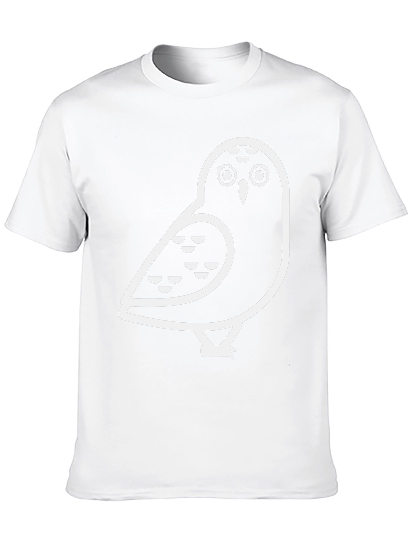 Cool Owl Graphic Black T-Shirt