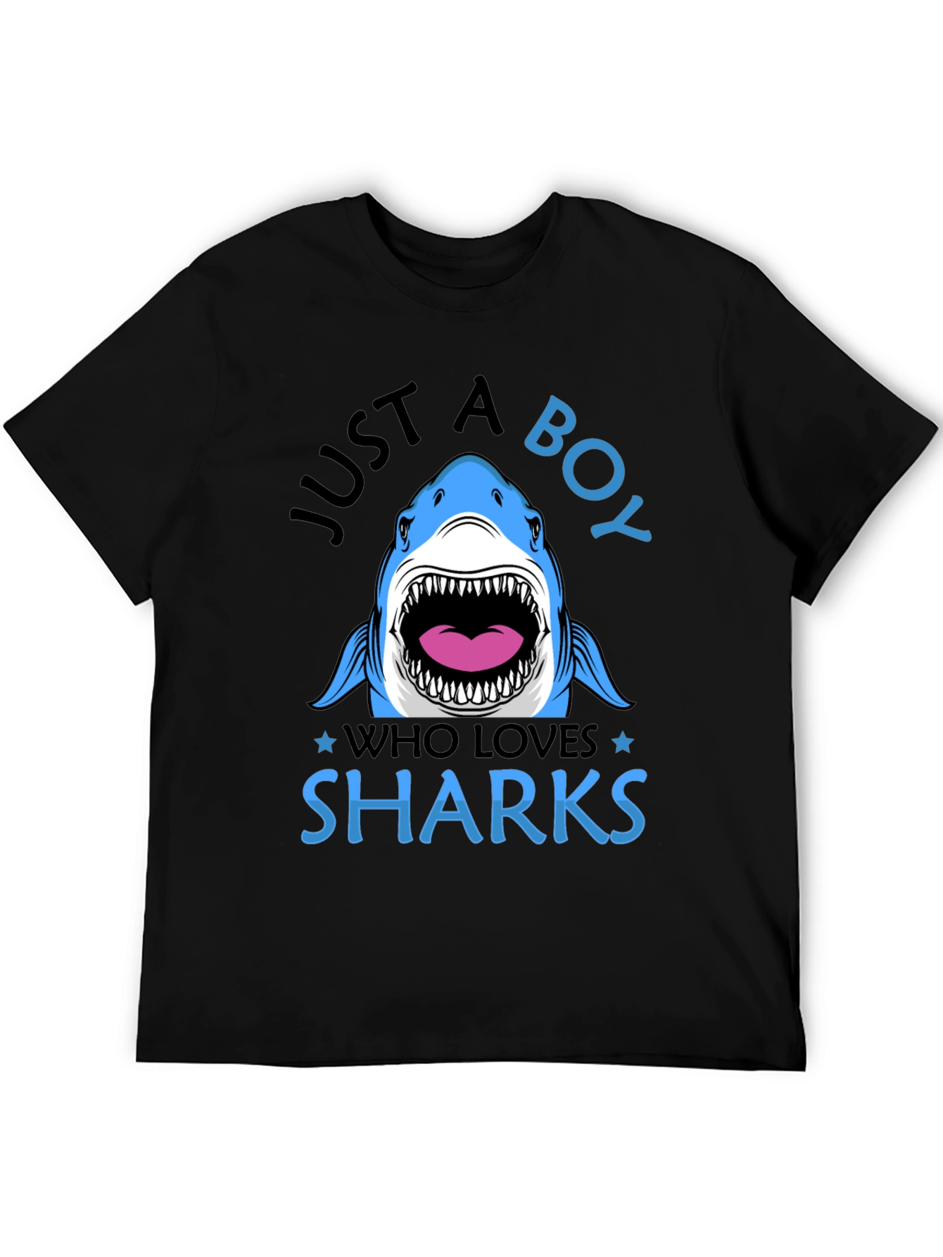 Just A Boy Who Loves Sharks T-Shirt