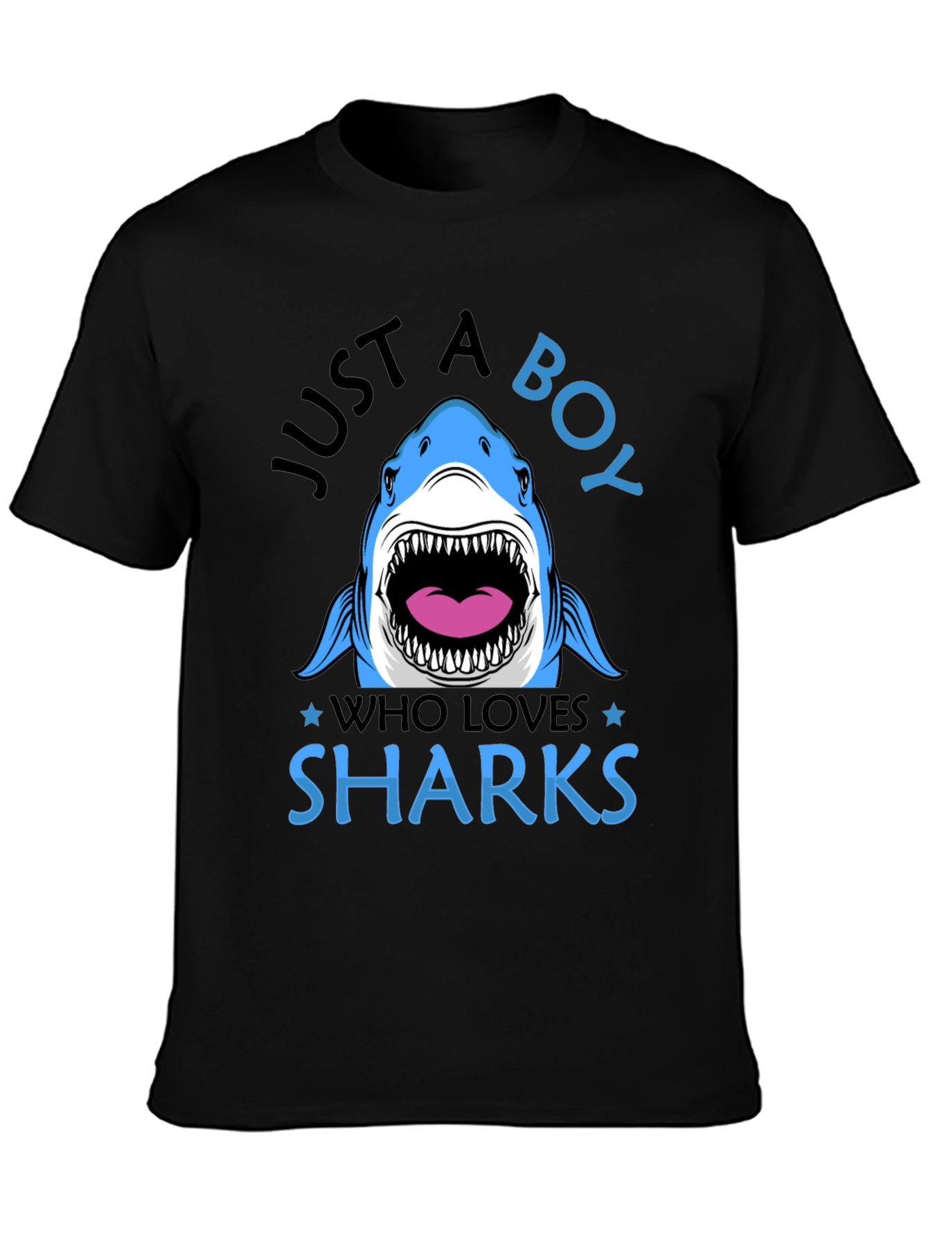 Just A Boy Who Loves Sharks T-Shirt