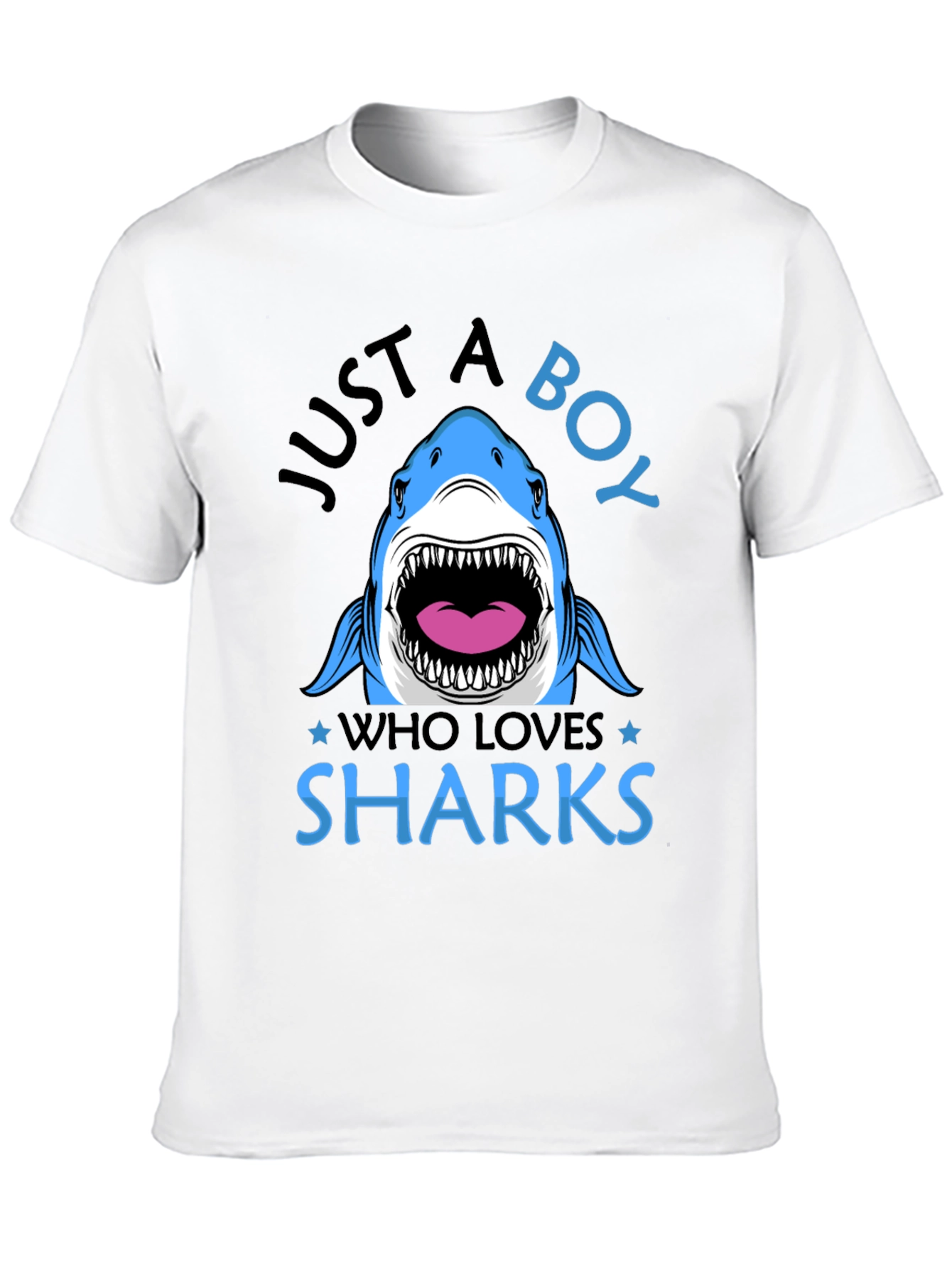 Just A Boy Who Loves Sharks T-Shirt
