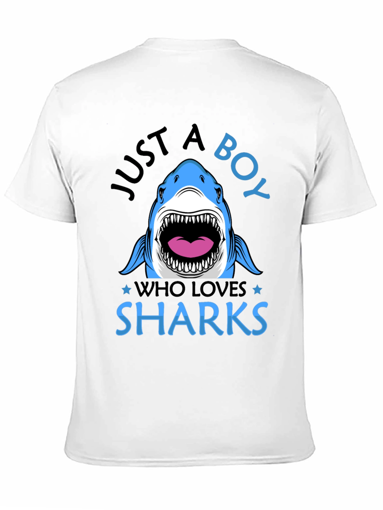 Just A Boy Who Loves Sharks T-Shirt