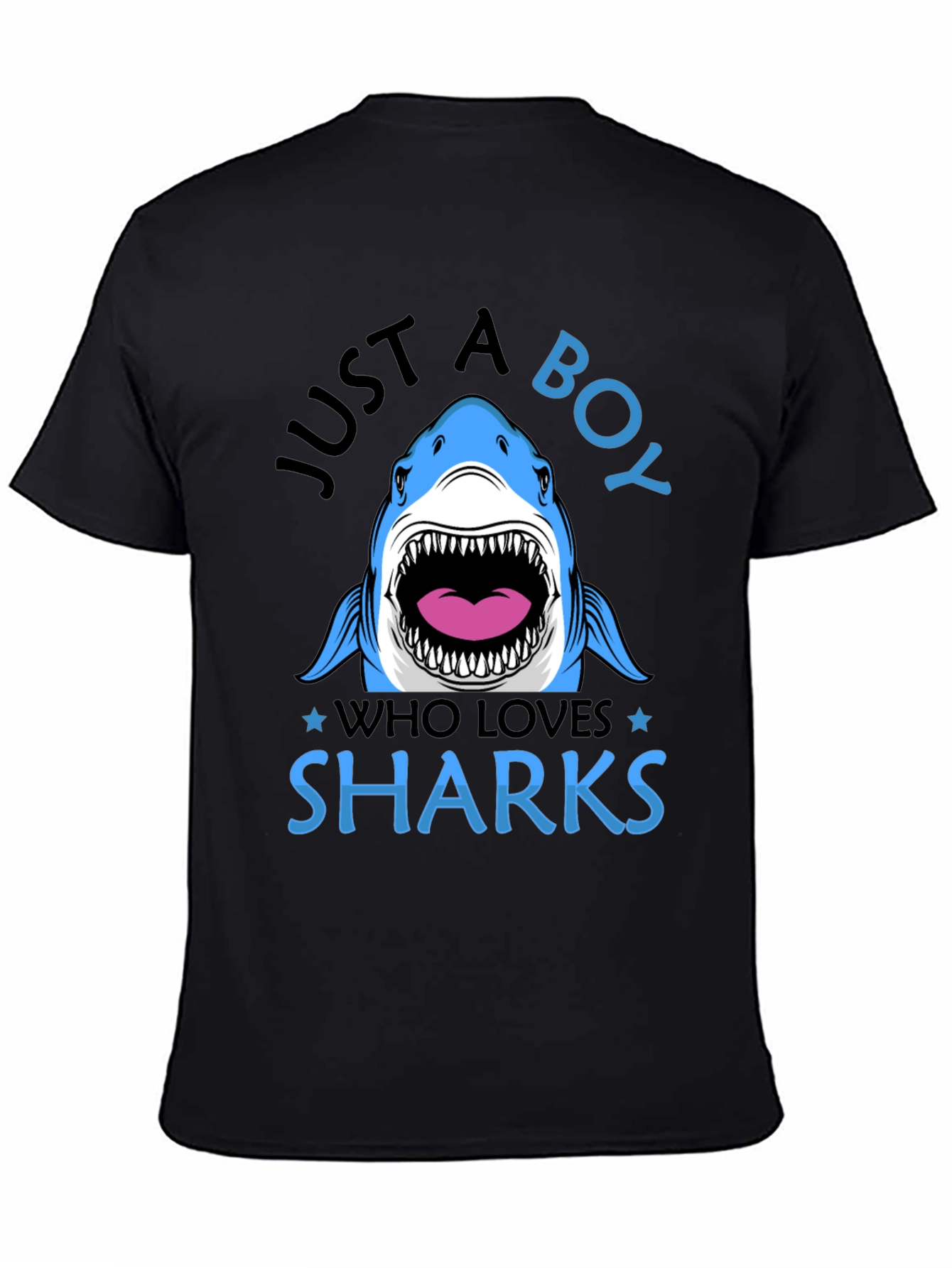 Just A Boy Who Loves Sharks T-Shirt