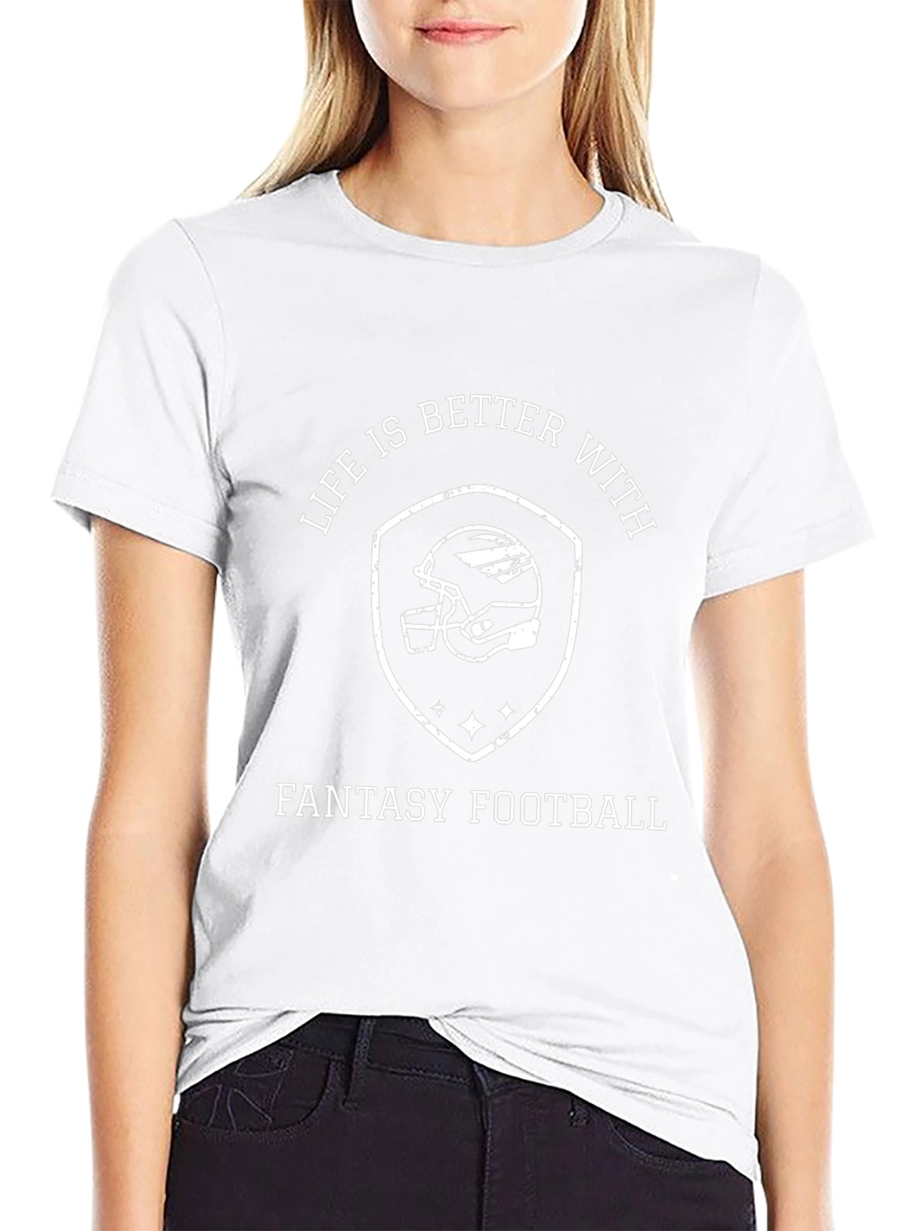 Fantasy Football Graphic Tee - Black