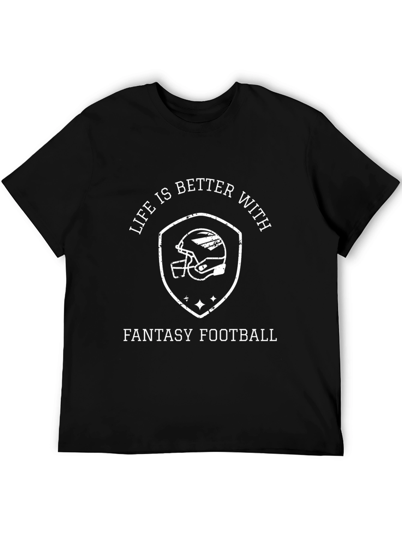 Fantasy Football Graphic Tee - Black