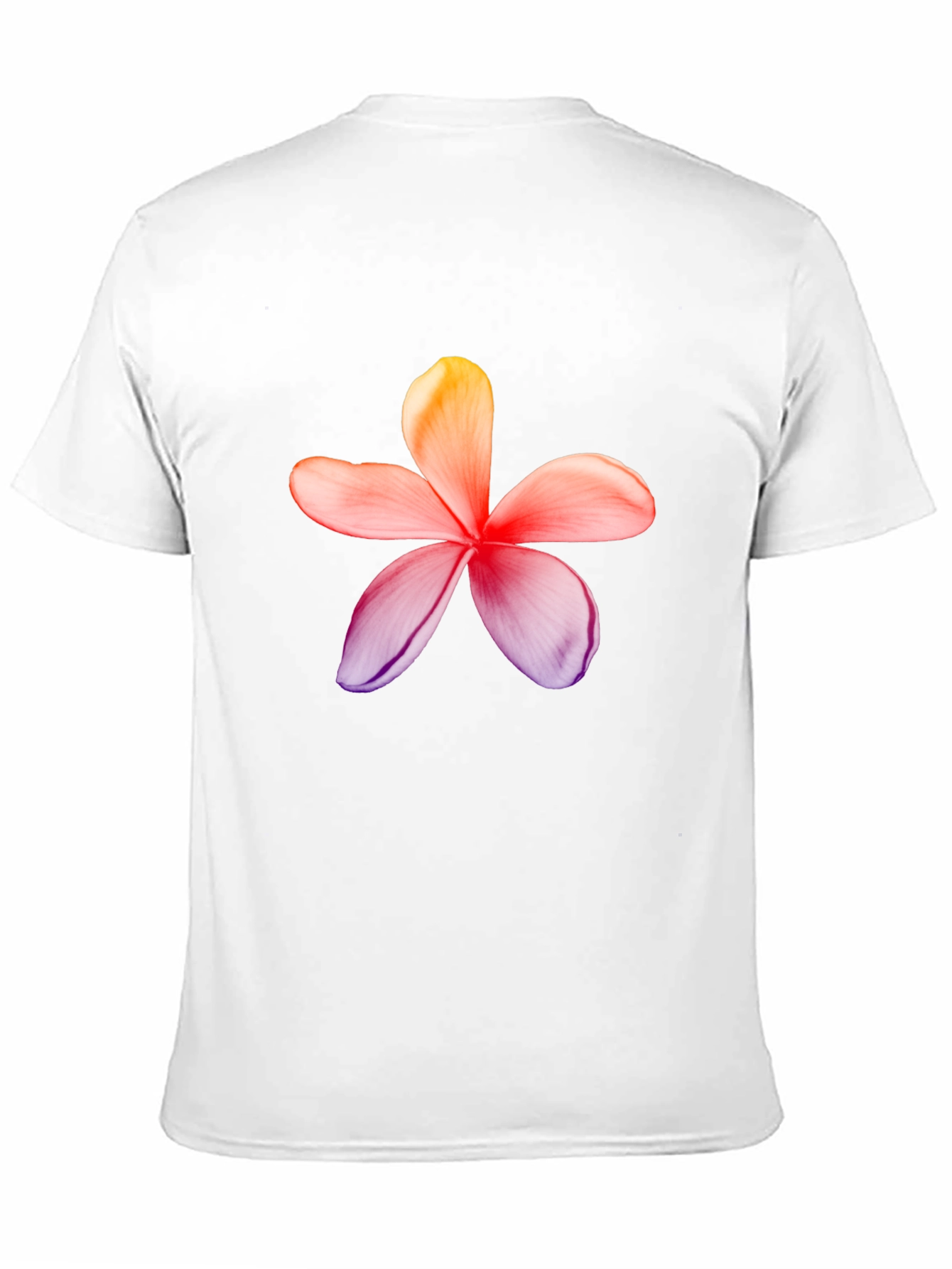 Floral Print Black T-Shirt