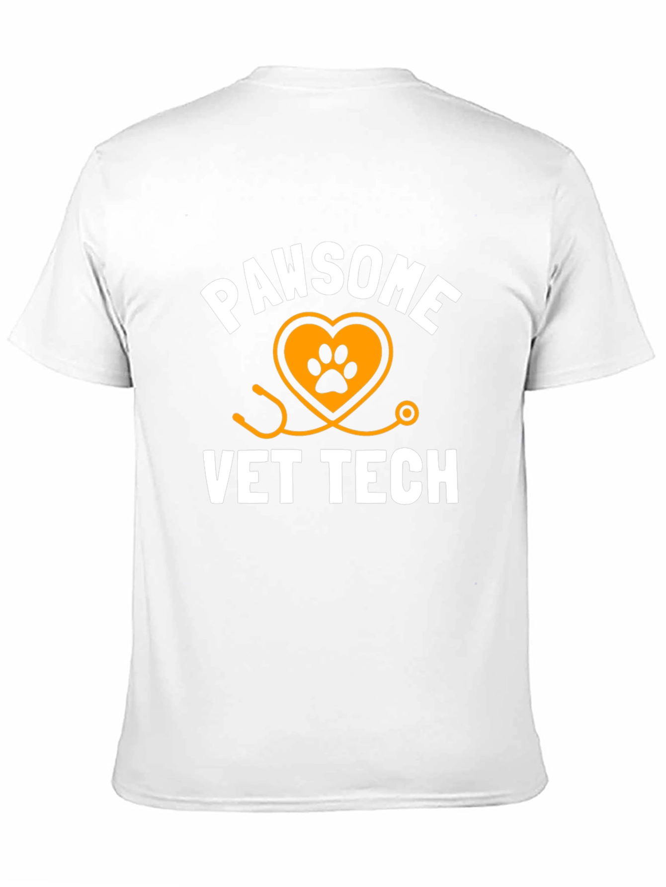 Pawsome Vet Tech T-Shirt - Black