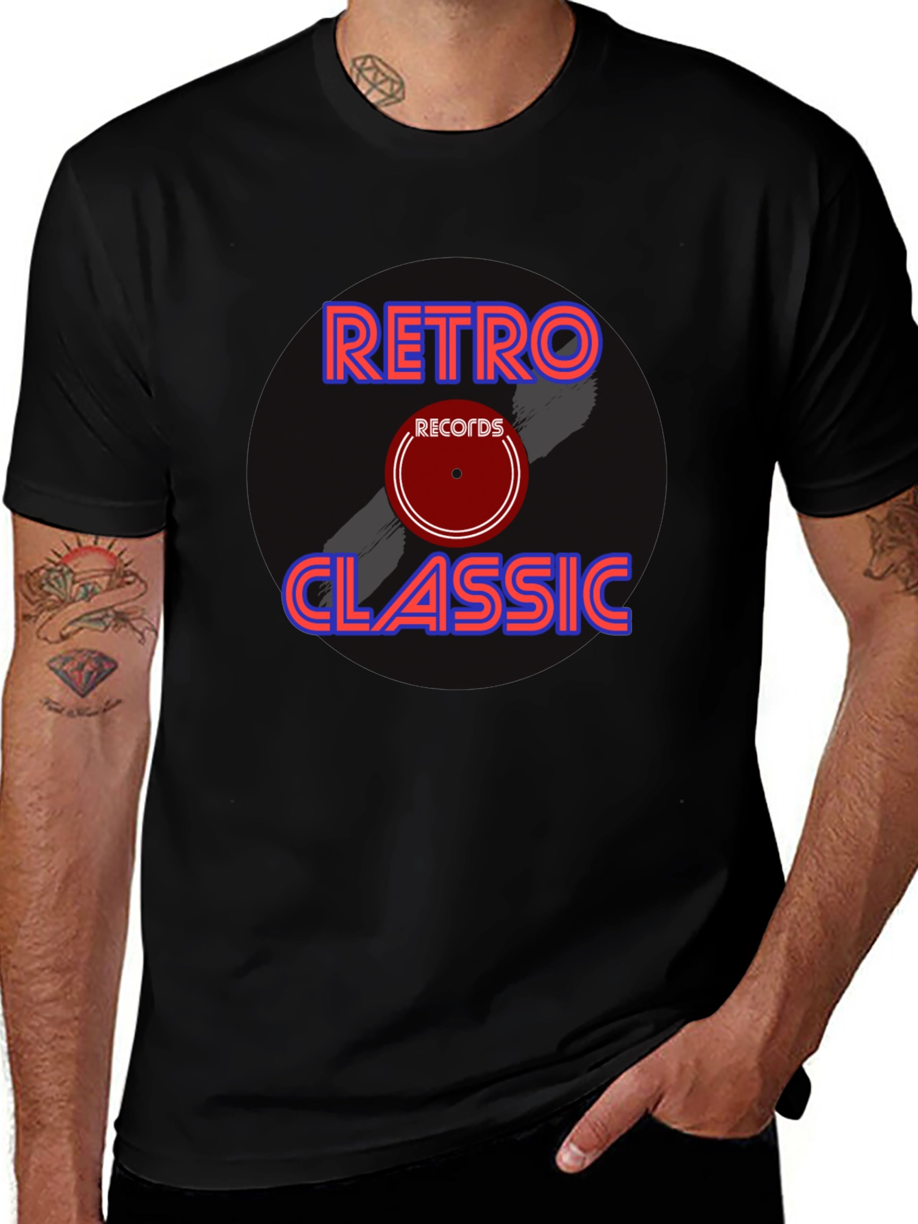 Retro Classic Records T-Shirt