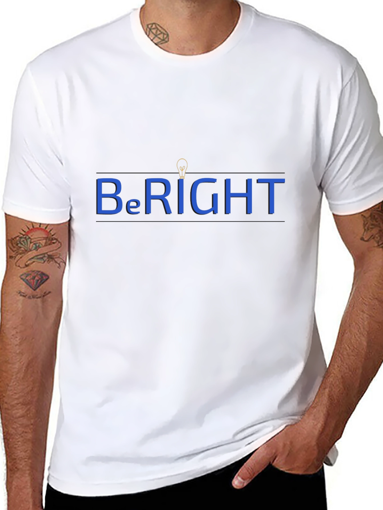 Be Right T-Shirt - Trendy Graphic Tee