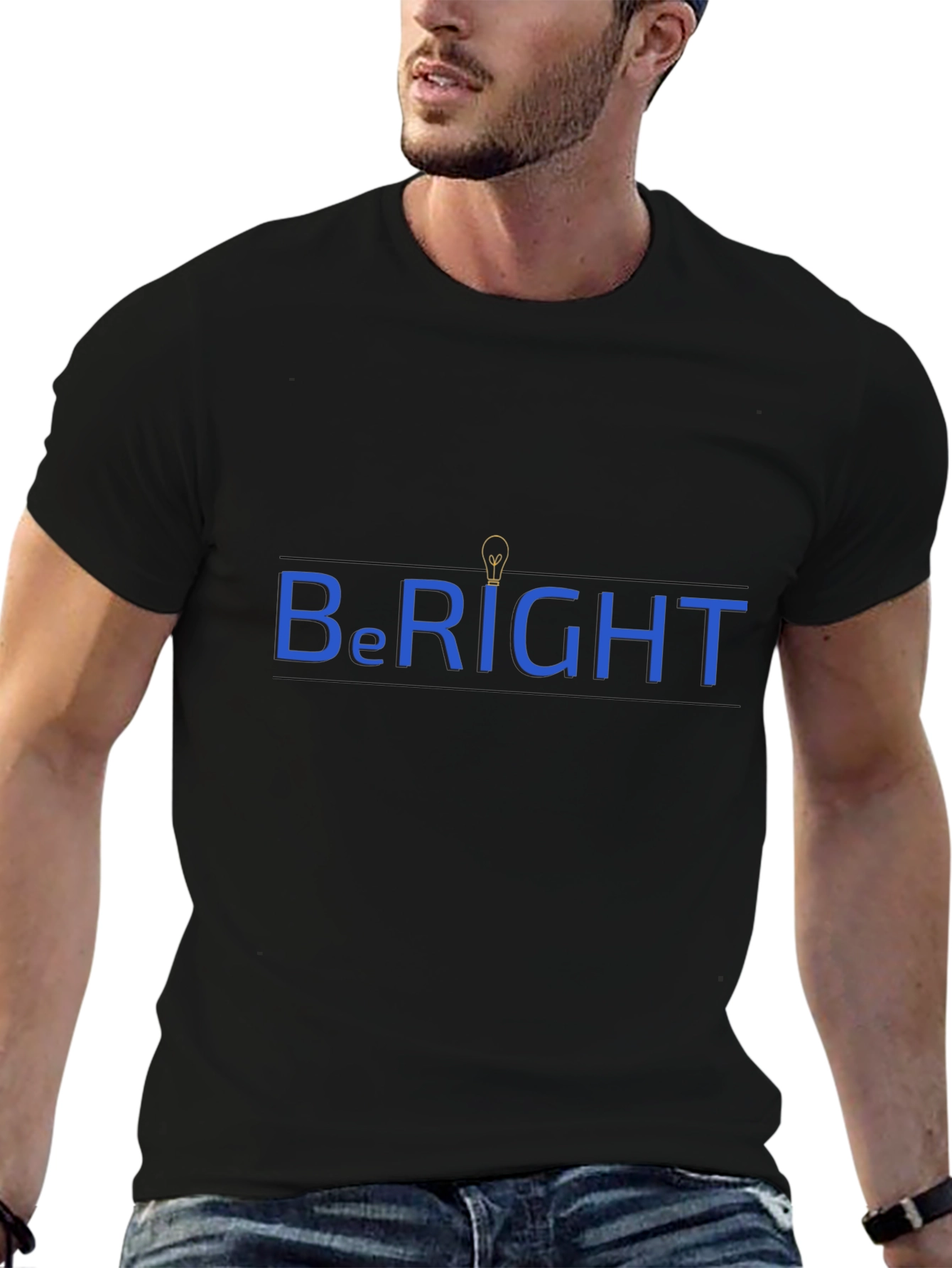 Be Right T-Shirt - Trendy Graphic Tee