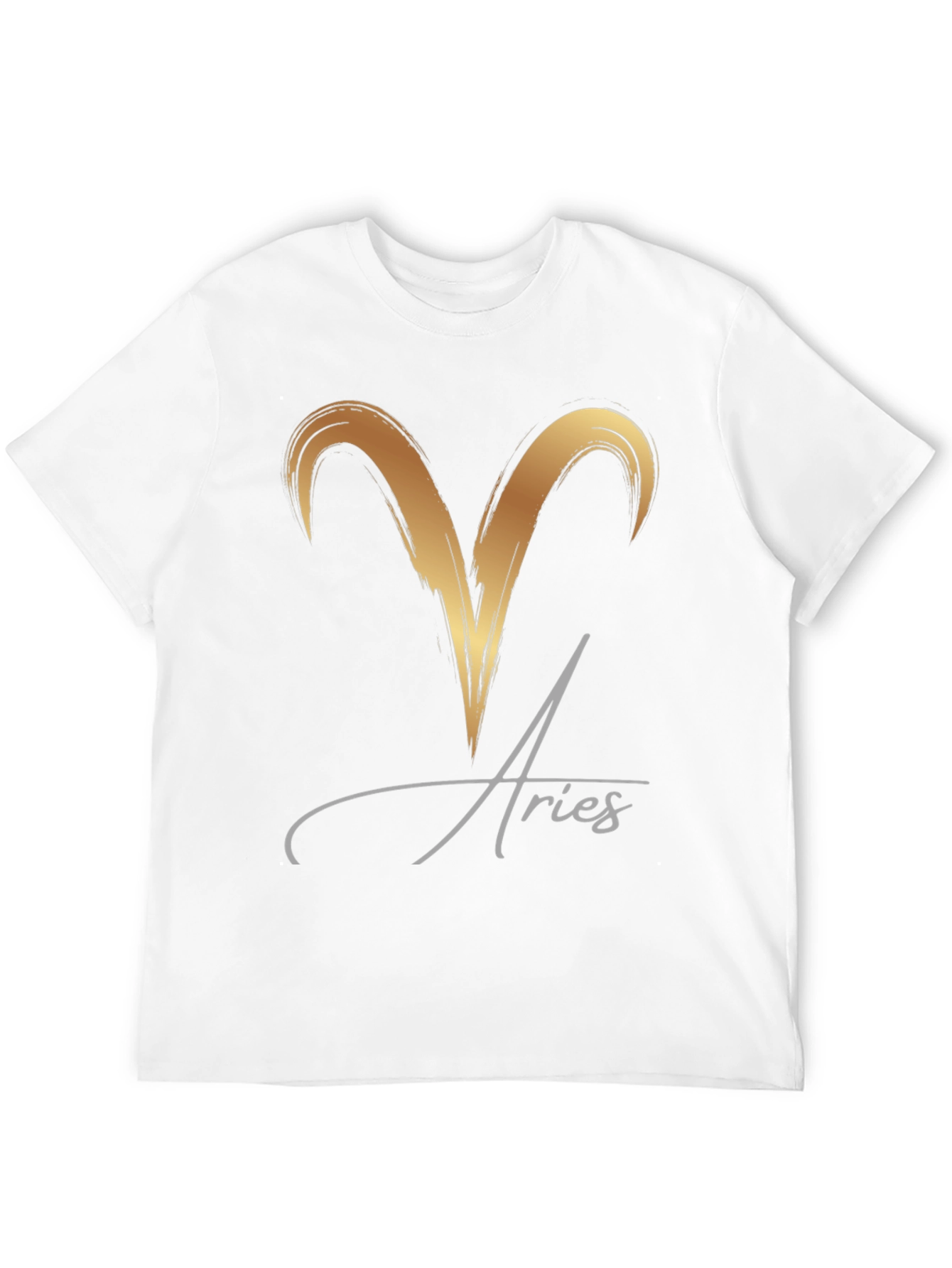 Aries Zodiac T-Shirt - Black Graphic Tee